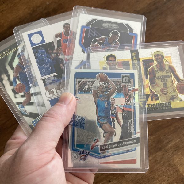 shai gilgeous alexander lot of basketball cards - instant collection bundle pack