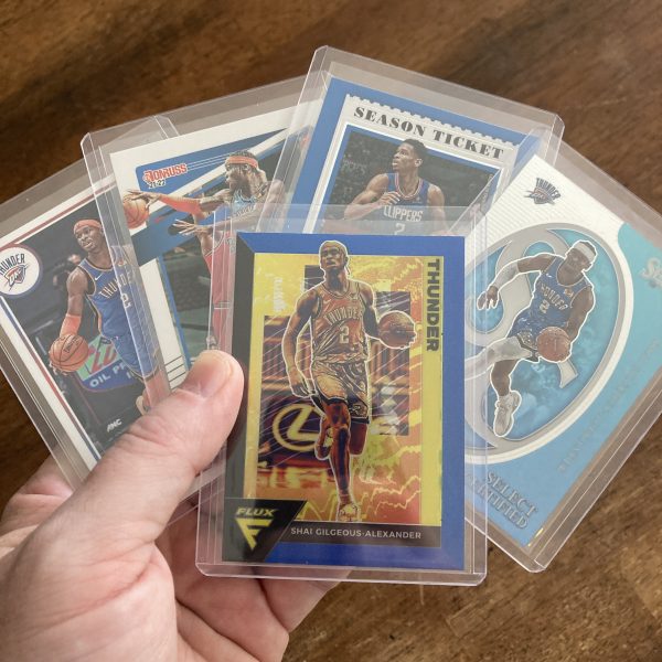 shai gilgeous alexander lot of basketball cards - instant collection bundle pack