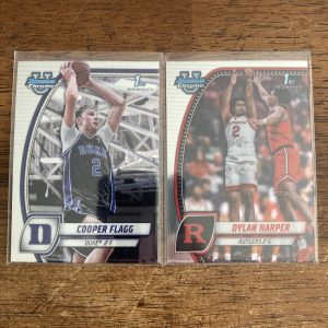 cooper flagg and dylan harper lot of basketball cards - instant collection bundle pack