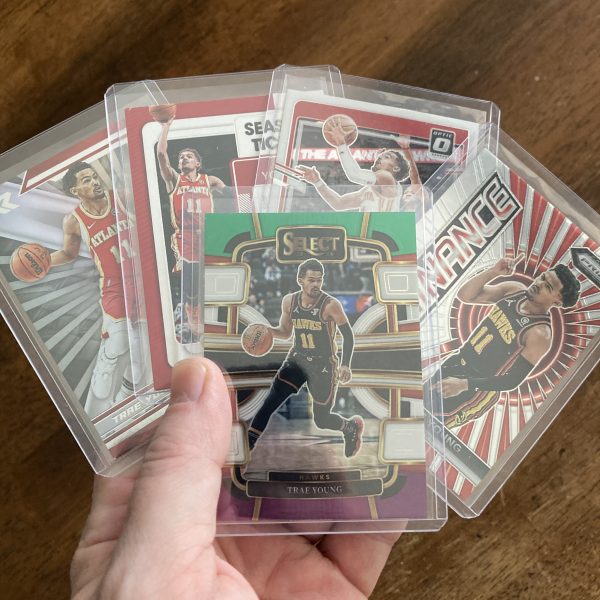 trae young lot of basketball cards - instant collection bundle pack