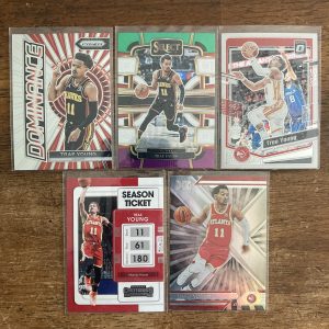 trae young lot of basketball cards - instant collection bundle pack