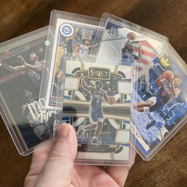 tyrese maxey lot of basketball cards - instant collection bundle pack