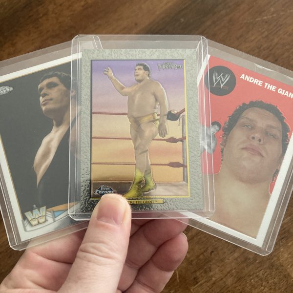 andre the giant lot of wrestling cards - instant collection bundle pack