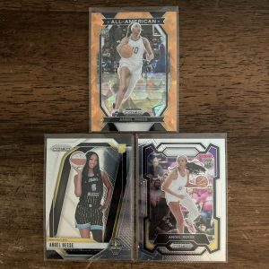 angel reese lot of basketball cards, rookie rc - instant collection bundle pack