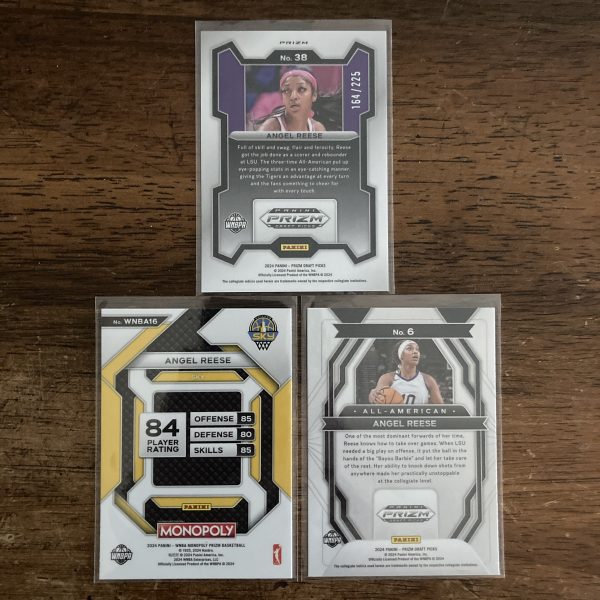 angel reese lot of basketball cards, rookie rc - instant collection bundle pack