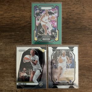 angel reese lot of basketball cards, rookie rc - instant collection bundle pack