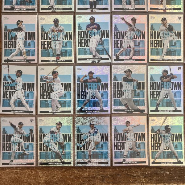 Complete Set of 25 Atlanta Braves Homegrown Heroes Cards, 2025 Topps All-Star Game Inserts Pack - Image 4