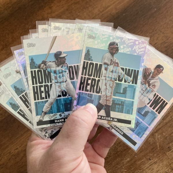 Complete Set of 25 Atlanta Braves Homegrown Heroes Cards, 2025 Topps All-Star Game Inserts Pack