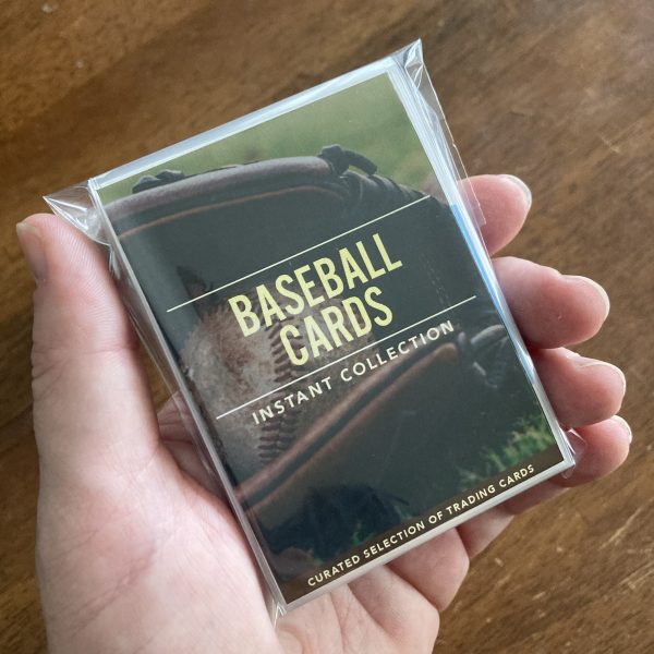 curated pack of baseball cards - instant collection bundle lot