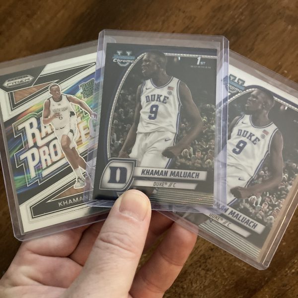 khaman maluach lot of basketball cards - instant collection bundle pack