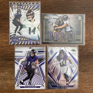 kyle hamilton lot of football cards - instant collection bundle pack