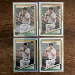 levi sterling lot of baseball cards, autograph - instant collection bundle pack