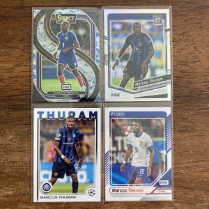 marcus thuram lot of soccer cards - instant collection bundle pack