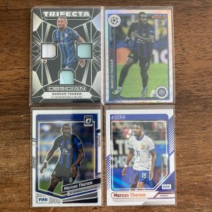 marcus thuram lot of soccer cards - instant collection bundle pack