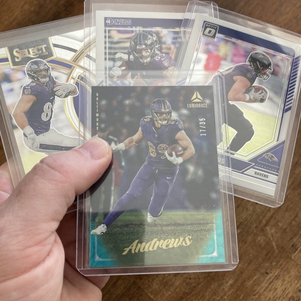 mark andrews lot of football cards - instant collection bundle pack