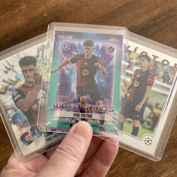 pau victor lot of soccer cards, rookie rc - instant collection bundle pack