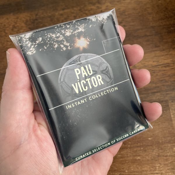 pau victor pack of soccer cards - instant collection bundle lot