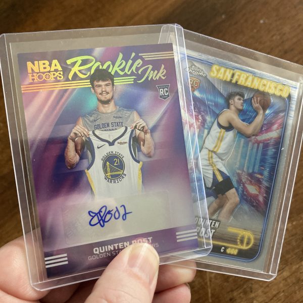 quinten post lot of basketball cards, rookie rc auto - instant collection bundle pack