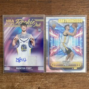 quinten post lot of basketball cards, rookie rc auto - instant collection bundle pack