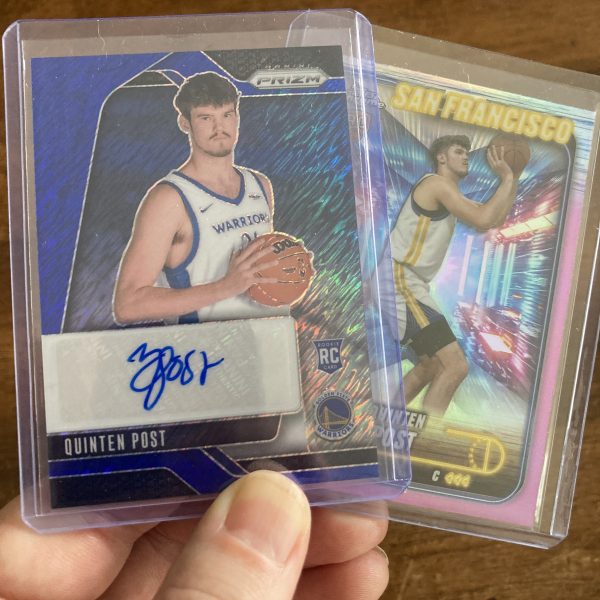 quinten post lot of basketball cards, rookie rc auto - instant collection bundle pack