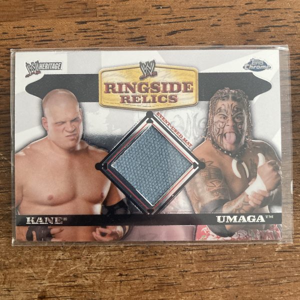 Pack of 2 Ringside Relics Wrestling Cards, Event-Used Mat from Cyber Sunday 2006 - Image 6