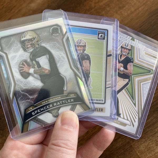 spencer rattler lot of football cards, rookie rc - instant collection bundle pack