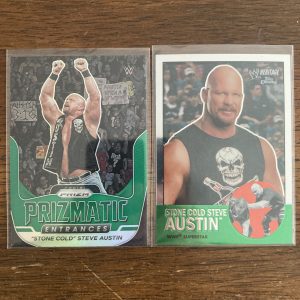 stone cold steve austin lot of wrestling cards - instant collection bundle pack