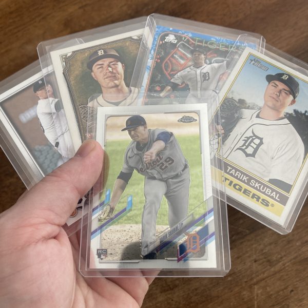tarik skubal lot of baseball cards, rookie rc - instant collection bundle pack