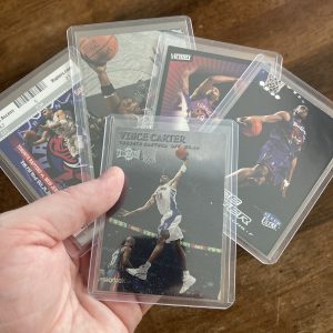 vince carter lot of vintage basketball cards - instant collection bundle pack
