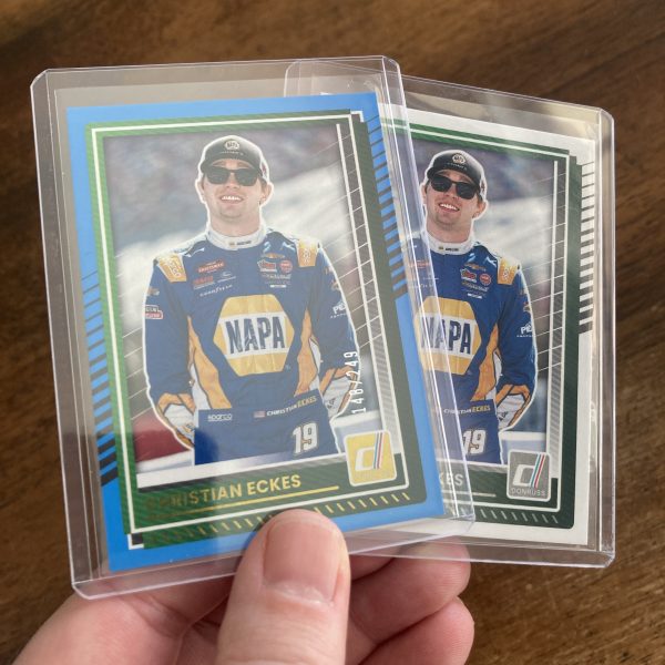 christian eckes lot of racing cards - instant collection bundle pack