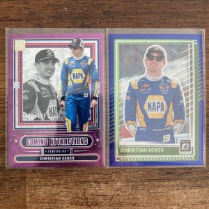 christian eckes lot of racing cards - instant collection bundle pack