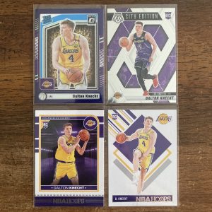 dalton knecht lot of basketball cards, rookie rc - instant collection bundle pack