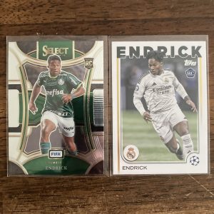 endrick lot of soccer cards, rookie rc - instant collection bundle pack
