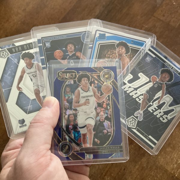 jaylen wells lot of basketball cards, rookie rc - instant collection bundle pack