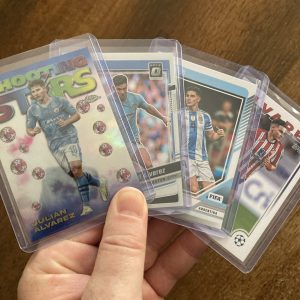 julian alvarez lot of soccer cards - instant collection bundle pack