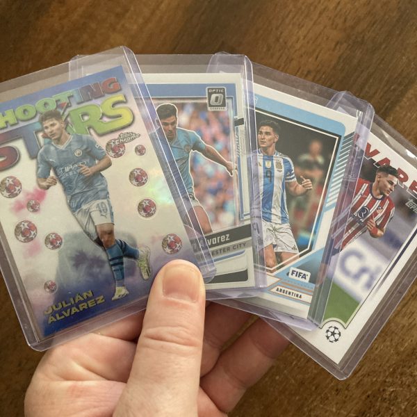 julian alvarez lot of soccer cards - instant collection bundle pack