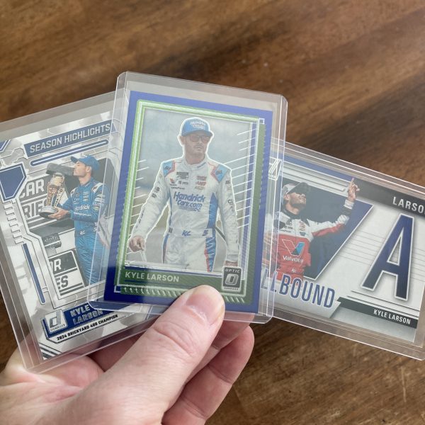 kyle larson lot of racing cards - instant collection bundle pack