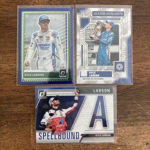 kyle larson lot of racing cards - instant collection bundle pack