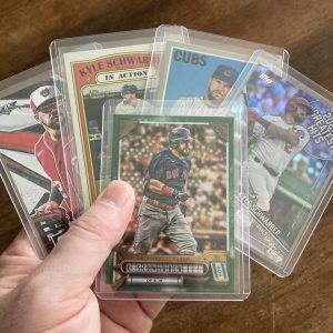 kyle schwarber lot of baseball cards - instant collection bundle pack