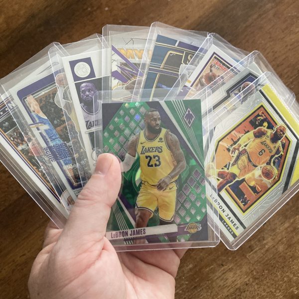 lebron james lot of basketball cards - instant collection bundle pack
