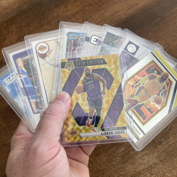 lebron james lot of basketball cards - instant collection bundle pack
