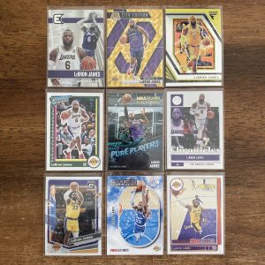 lebron james lot of basketball cards - instant collection bundle pack