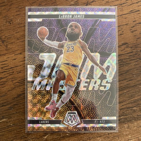 LeBron James Lot w/SP Silver Mosaic Prizm Insert, Pack of 9 Basketball Cards (inv7) - Image 4
