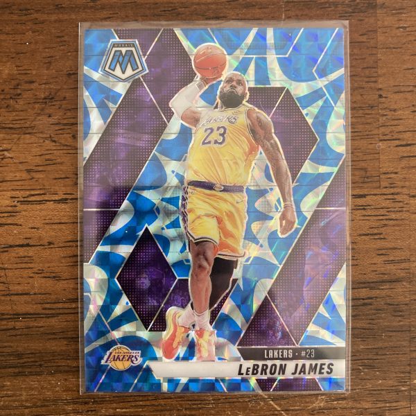 LeBron James Lot w/SP Reactive Blue Prizm, Pack of 9 Basketball Cards (inv8) - Image 4