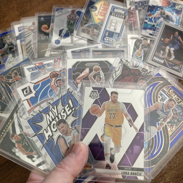 luka doncic lot of basketball cards - instant collection bundle pack