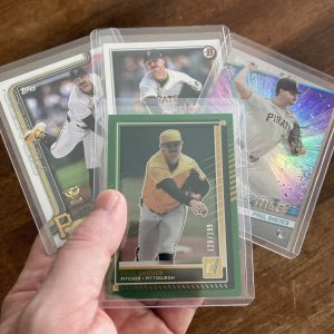 paul skenes lot of baseball cards, rookie rc - instant collection bundle pack