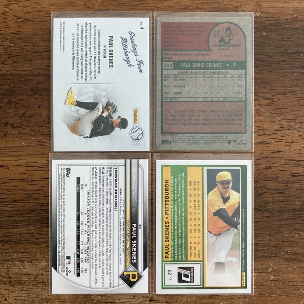 paul skenes lot of baseball cards, rookie rc - instant collection bundle pack