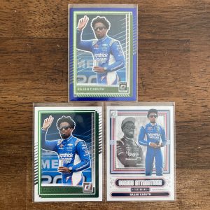 rajah caruth lot of racing cards - instant collection bundle pack