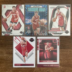 reed sheppard lot of basketball cards, rookie rc - instant collection bundle pack
