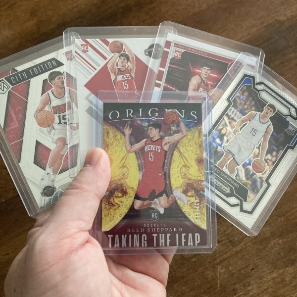 reed sheppard lot of basketball cards, rookie rc - instant collection bundle pack